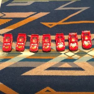 Lot of 7 Lightning McQueens